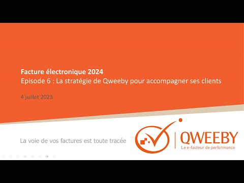 Replay : La stratégie de Qweeby pour accompagner ses clients dans la mise en oeuvre des obligations de 2024